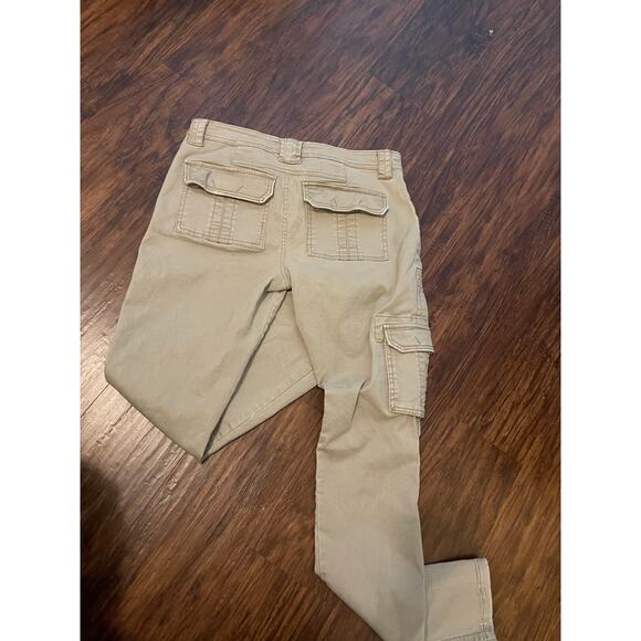 Shopbop womens 26 cargo khaki flare jeans - Picture 2 of 3